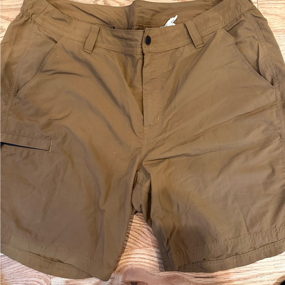 Filson Brown Cargo Tech Shorts